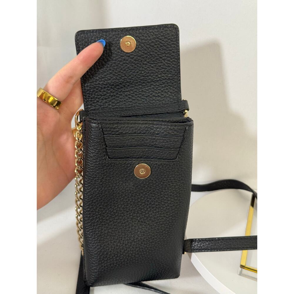 Kate Spade 4pc Black Set Tote Crossbody Wallet Phone Bundle - Picture 11 of 16